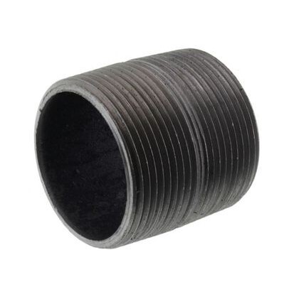 SCH 80 1-1/2 X CLOSE BLACK PIPE NIPPLE **SCH 80 SEAMLESS**